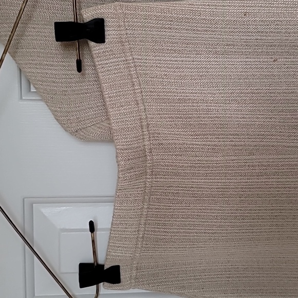 St. John Collection By Marie Gray Beige Knit Jacket and Pant Set SZ 2 - Picture 8 of 12